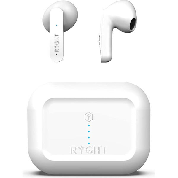 RYGHT R483461 - Mino - Semi-Intra Wireless Headphones (White)