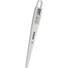 TFA Dostmann Digitales Einstich-Thermometer, 30.1040, ideal zur Temperaturkontrolle von Lebensmitteln, L 24 x B 19 x H 218 mm