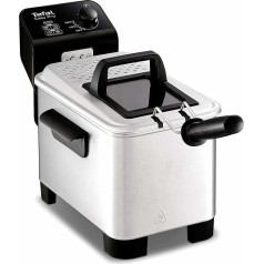Tefal FR333070 Easy Pro FR3330 Fritteuse, 3 liters, Schwarz/Edelstahl