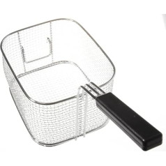 HENDI Deep Fryer Basket for HENDI Fryer 207208, 207307, 209202, 209301, 207369 & 207376, Includes Handle, 8L