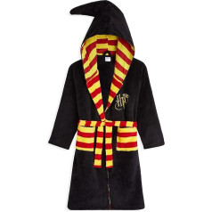 Harry Potter Hogwarts Gryffindor Slytherin Children's Fleece Dressing Gown for Boys