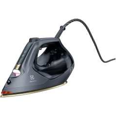 Electrolux 910003516 E8SI1-8EGM Steam Iron Power 2800 W, Steam Boost 250 g, Steel, Grey