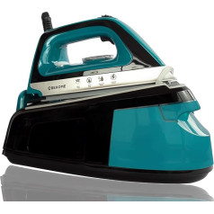 Behome Steam Iron Continuous Charging with Ceramic Plate Vertical Ironing 2400W 1.2 Litre