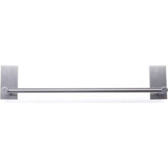 XIAJIA Self-Adhesive Towel Rail, 55 cm, 304 Stainless Steel, No Drilling (Silver)
