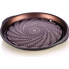 TeChef - Herdplatte koreanische BBQ Antihaft-Grillpfanne mit neuer sicherer Teflon-Antihaftbeschichtung (PFOA-frei) (Grillpfanne)