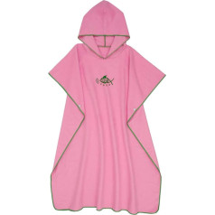 Dryrobe Adult Hooded Bath Robe Surf Poncho for Men Women Quick Dry Lightweight Microfiber One Size Fits All Swimming Surfing Beach Fits Men Women Adults (Pink)