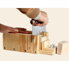 TEMU-SC 2 IN 1 Soap cutter, DIY Seifen Silikonform Set, Seifenherstellung, Seifen Selber Machen Set für Schmierseife