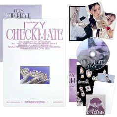ITZY - [CHECKMATE] (Standard Edition - CHAERYEONG Ver.) Photobook + Photocard + CD-R + Mini Folding Poster + Lyric Paper + Sticker + Postcard Set + Special Card + Poster + 2 Badges + 4 Extra
