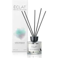 ÉCLAT Mental Balance Room Fragrance - Long Lasting Air Freshener with High-Quality Ingredients - 130 ml - with Felt Sticks