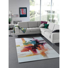 PHC Modern Splash Designer Rug, Colourful Brush OVP