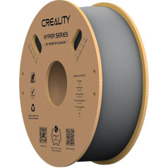 Creality Hyper PLA Filament for 3D Printers, 1.75 mm 3D Printing Filament, 1 kg Cardboard Spool, Dimensional Accuracy +/- 0.03 mm, Suitable for Most FDM 3D Printers (Black)