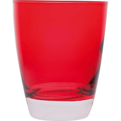 Molecuisine Glass Set of 6 30 cl Red
