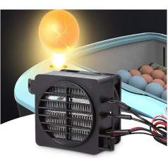 Gugxiom 100W 12V PTC Car Air Heater, Mini Portable Heater with Automatic Energy-Saving Thermostat Function for Car Small Room Office Desk Insulated Boxes Resin Solidification