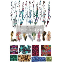 ReDesign Decor 655350640590 Transfers In Flight 24 x 34 Inches