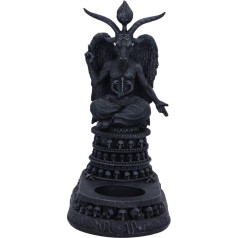 Nemesis Now Baphomet's Devotion Tealight Holder, Black, 17 cm
