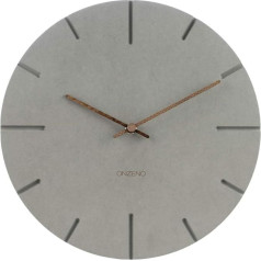 ONZENO® Design Wall Clock 'The Root' without Ticking Noises