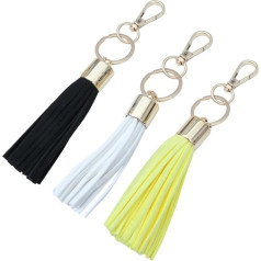 SHINEOFI 3St Taschenanhänger zum Aufhängen warum? elegant Brieftaschenschlüsselhalter Quasten zum Basteln Schlüsselanhänger kreative hängende Ornamente hängende Verzierung