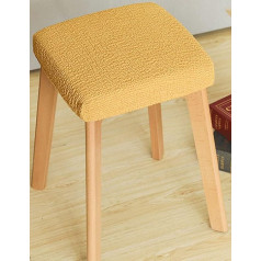 ZZDZW Stretch Stool Cover for Square Washable Elastic Seat Cover Computer Seat Chest Square Cover Universal Chair Covers Swivel Chair Covers Set for Seat Cube Footrest