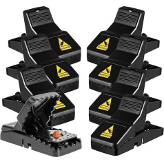 24 x Mouse Impact Traps - Reusable Mouse Traps & Rat Traps for Mouse, Rat - Mouse Trap - for Home and Garden