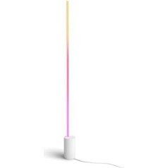 Philips Hue Gradient Signe Floor Lamp White 1800 lm, 16 Million Colours and Colour Gradients, Dimmable, Controllable via App, Compatible with Amazon Alexa (Echo, Echo Dot)