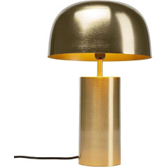 Kare Loungy Designer Table Lamp Mushroom Shape Handmade Rocker Switch 38 cm Gold