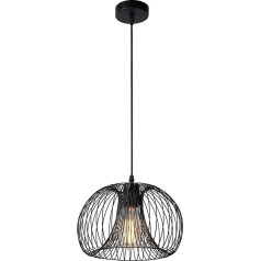 Lucide VINTI Pendant Lights Diameter 30 cm 1 x E27 Black