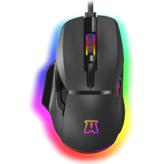 AKUMA Souris Gaming Otaku M05 12800 DPI RGB Programmable Black