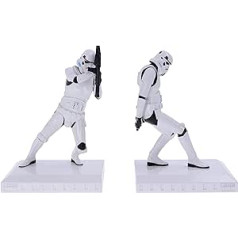 Nemesis Now Officially Licensed The Original Stormtrooper Bookend Figures, Resin, White, 18.5 cm