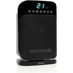 Tristar Ceramic Radiator PTC KA-5074 - 2 Power Settings - 3 Modes - 1800W - Timer Function - IP21, Black