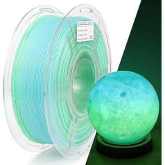 IEMAI PETG Filament 1.75 mm, 3D Printer Filament PETG Gradual Rainbow, PETG Blue & Green 1 kg Spool, Rainbow Filament PETG 1.75 mm, Dimensional Accuracy +/- 0.02 mm