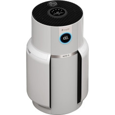 Shark NeverChange Max Air Purifier for up to 5 Years: Large Rooms up to 130 m², HEPA Filter Lasts 5 Years, Traps 99.97% Allergens, Auto Mode, Quiet, LED Display, White HP300EU