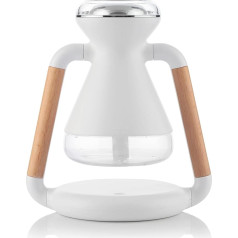 InnovaGoods - 3-in-1 Humidifier, Aroma Diffuser, Wireless Charger, Quiet Operation, Quick Charge Function, 230 ml Capacity, Colourful, ABS PET