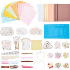 AHANDMAKER Kits for DIY Envelopes and Cards, 27 Types Handmade Greeting Card Sets Make Your Own Card for Crafts for Thanksgiving, Christmas, Birthday Gift