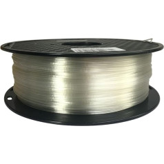 CC3D Transparent PC Filament 1.75 mm Clear Polycarbonate Filament 1 kg Spool PC Filament Transparent, Strong, Robust, Heat Resistant, 3D Printer Filament, Transparent Polycarbonate, 3D Printing