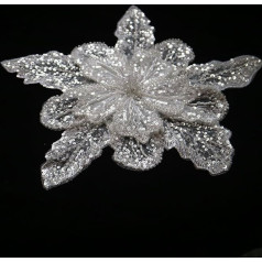 G-RUI Large Flower Embroidery Applique for Clothes Sequins Beads Lace Patches Accessories for Wedding Dress Bridesmaid Clothing Decorations XXY-H8017-R10