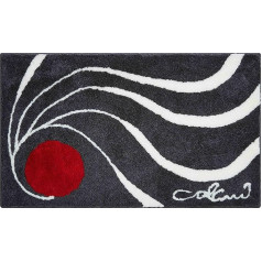Grund Colani exclusive designer bath mat 100% polyacrylic, ultra soft, non-slip Oeko-Tex certified, Colani 18, 70x120 cm