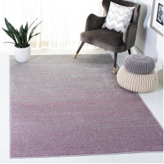 SAFAVIEH Adirondack Collection Modern Rug for Living Room Dining Room Bedroom Short Pile Purple and Green 91 x 152 cm