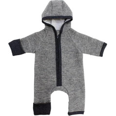 ORSON for® Baby Jumpsuit with Hood Romper Newborn with Zip 0-24 Months 100% Cotton Wool Walk Oeko-Tex