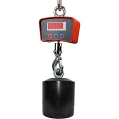 HDWR wagPRO-H1000 Electronic Hook Scale, Load Capacity up to 1000 kg, Hook Scale, Wireless Operation, Weighing Scale, Digital Display