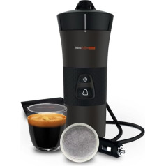 Handpresso Coffee Machine 12V Hand Coffee Auto 21000 | Coffee Machine for Car - Coffee Maker 12V Senseo - Coffee Machine for Cigarette Lighter | Portable Coffee Machine for Travel