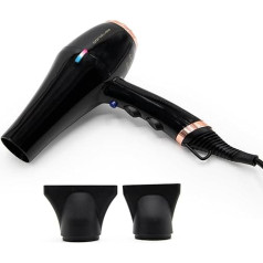 Corioliss Professional Hair Dryer FLOW+ Ionic 2200W 3 Temperature Settings and 2 Speeds