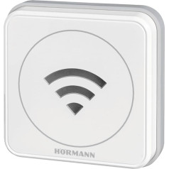 Hörmann WiFi Gateway with Adaptor for Garage Doors 24V White Multiple Functions Smart Home 4510910