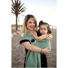 Amarsupiel Muselina Ring Baby Carrier Bámbula Ring Baby Carrier Premium Sling from the EU Oeko-Tex Certified Woven Sling Pamper Your Baby with the Softest Hug
