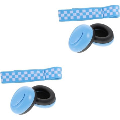 Toyvian 2 Sätze -Ohrenschützer Kopfhörer für Kleinkinder Noise-Cancelling-Kopfhörer gehörschutz -gehörschutz Geräuschunterdrückung von Babykopfhörern -Kopfhörer Schwamm