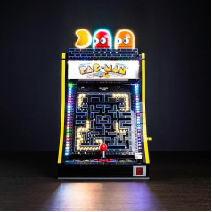 LED Light Set for Lego Icons 10323 - PAC-Man Arcade (No Lego), Decorative Lighting Set for Lego PAC-Man Arcade Game Console Building Blocks Model Creative Toy Standard Version