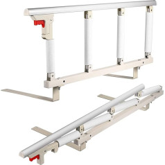 Aomdom Bed Rail, Foldable for Seniors, One-key, Foldable Bed Rails, Protective Barrier for Disabled Hospital, 97 x 40 cm