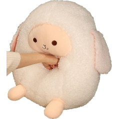 TONGSONG 30 cm Plush Sheep Cuddly Toy Sheep Hug Cushion Cuddly Lamb Cushion Plush Toys Lamb Gifts for Children and Lovers