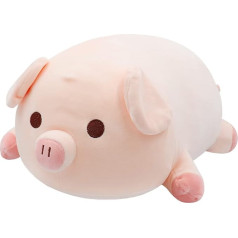 Plush Pig Plush Pink Doll Cushion Pig Cute Plush Toy Cushion Animals New Year Birthday Gift 15.7 Inches