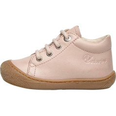 Naturino Cocoon Nappa Leather First Walking Shoes Powder Pink 23, Powder Pink