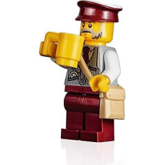 LEGO Holiday Mini Figure - Winter Holiday Train Ticket Collector (with Bag) 10254